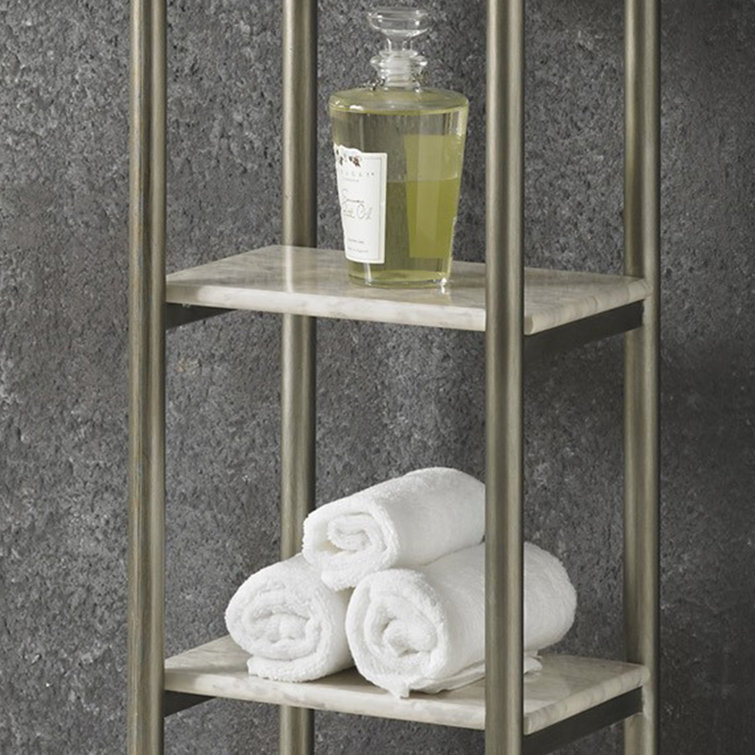 Calleis Metal Freestanding Bathroom Shelves Birch Lane